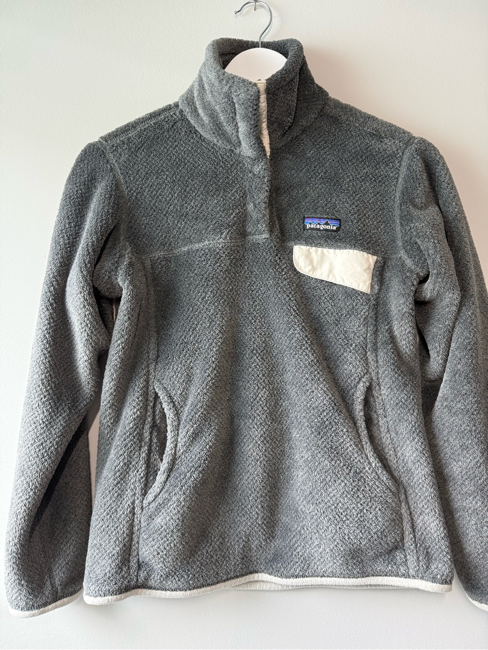 Patagonia Women’s Re-Tool Snap-T Fleece Pullover Gray Size Small